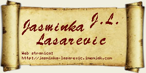 Jasminka Lašarević vizit kartica